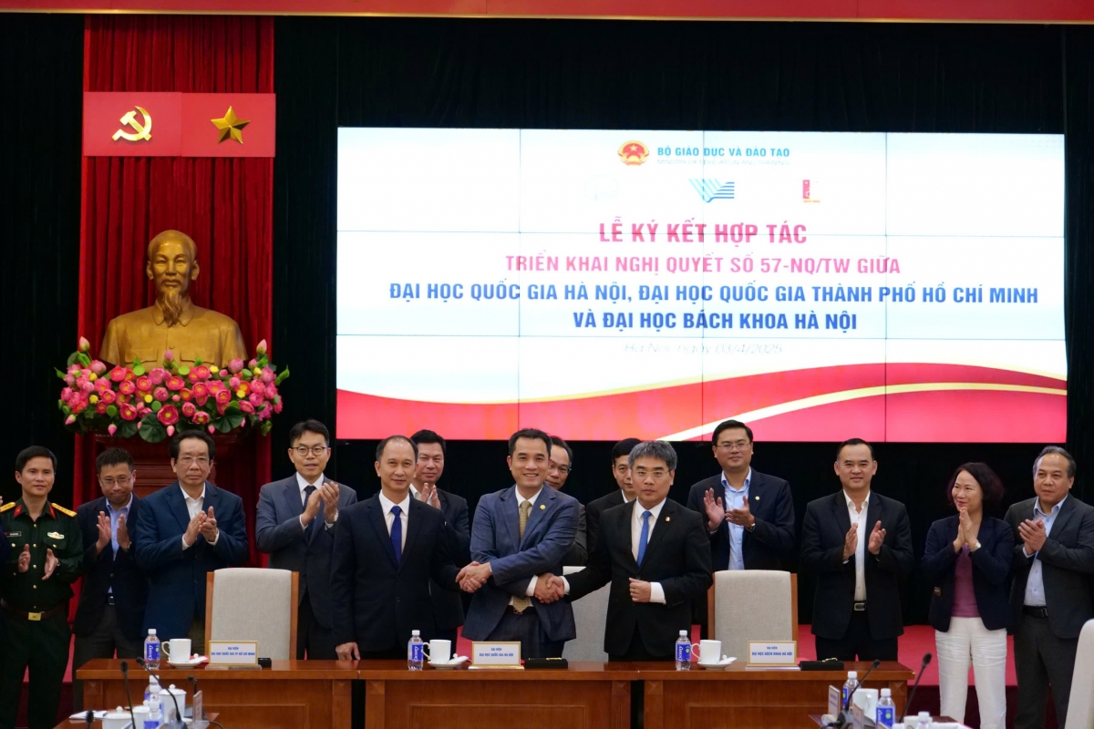 3 đại học lớn bắt tay, hợp tác nghiên cứu và phát triển công nghệ chiến lược